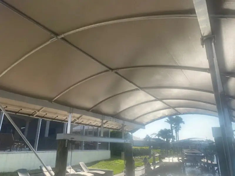 vinyl boat canopy